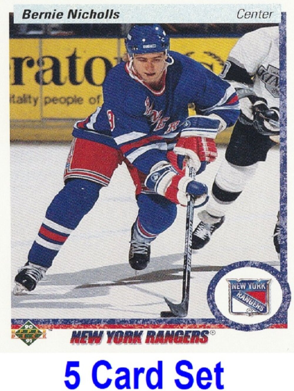 Bernie Nicholls Hockey Card Collection